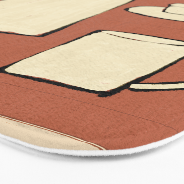 Coffee Time Bath Mat Gallery Image 3