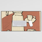 Coffee Time Desk Mat Gallery Image 1