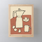Coffee Time Mini Art Print Gallery Image 1