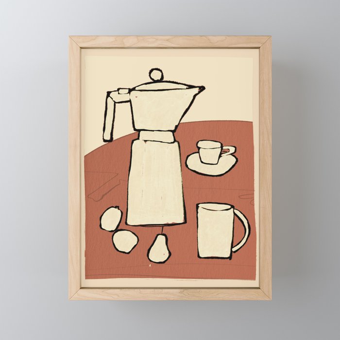 Coffee Time Mini Art Print Gallery Image 1