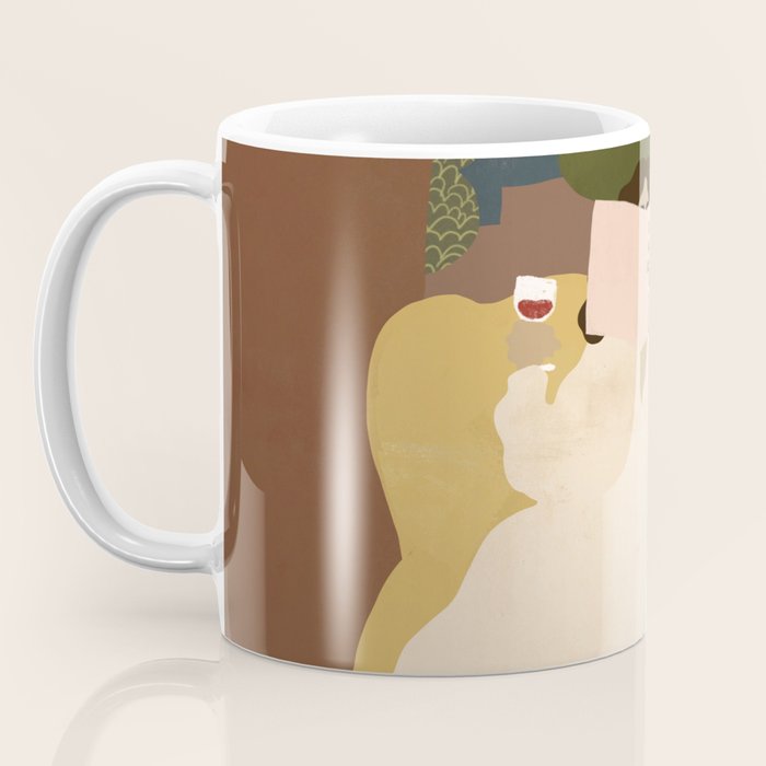 A wine a day keeps the doctor away Coffee Mug Gallery Image 3