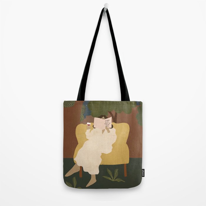 A wine a day keeps the doctor away Tote Bag Gallery Image 2