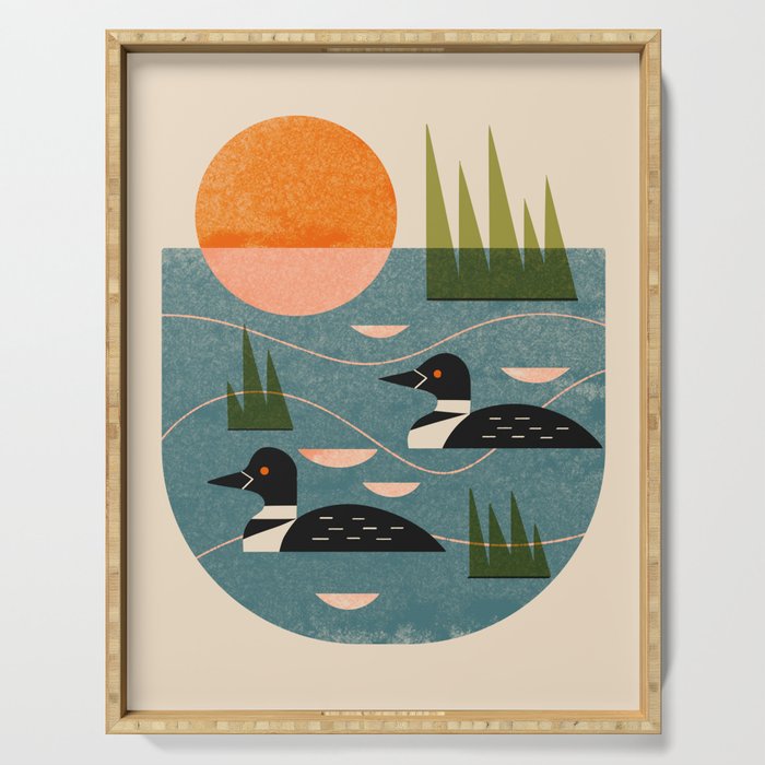 Loon Lake Serving Tray Gallery Image 1