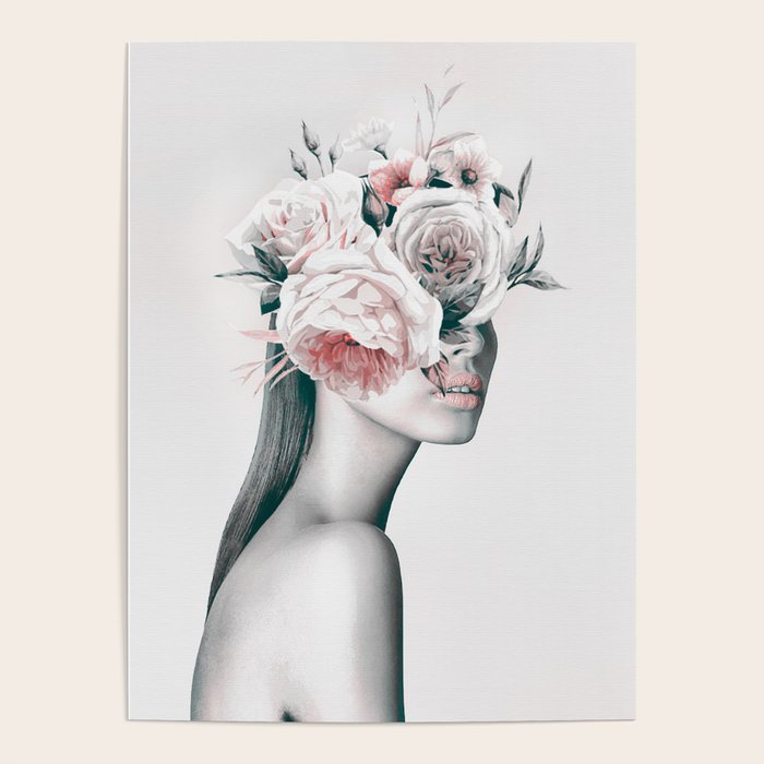 WOMAN WITH FLOWERS 11 Poster Gallery Image 4