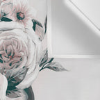 WOMAN WITH FLOWERS 11 Wall Tapestry Gallery Image 3