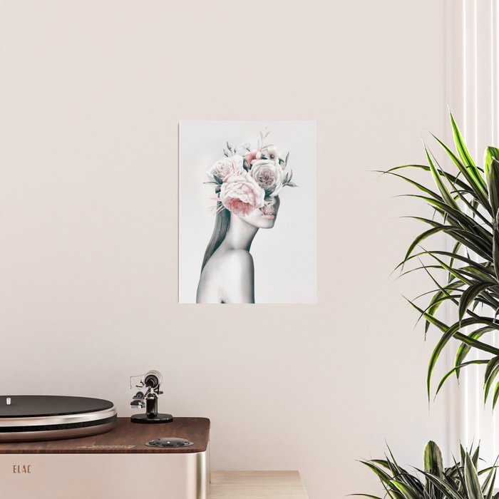 WOMAN WITH FLOWERS 11 Poster Gallery Image 2