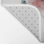 WOMAN WITH FLOWERS 11 Bath Mat Gallery Image 2