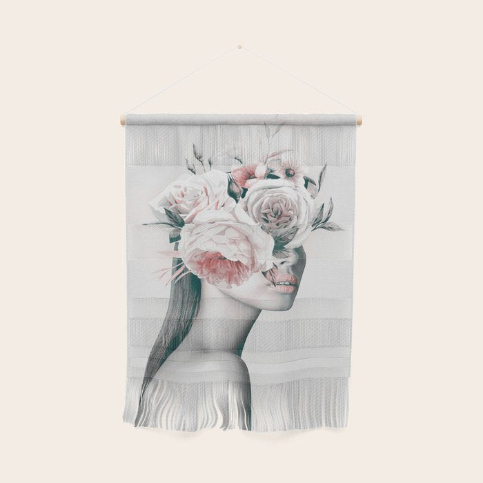WOMAN WITH FLOWERS 11 Wall Hanging Gallery Image 1