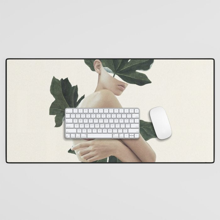 natural beauty-collage Desk Mat Gallery Image 1