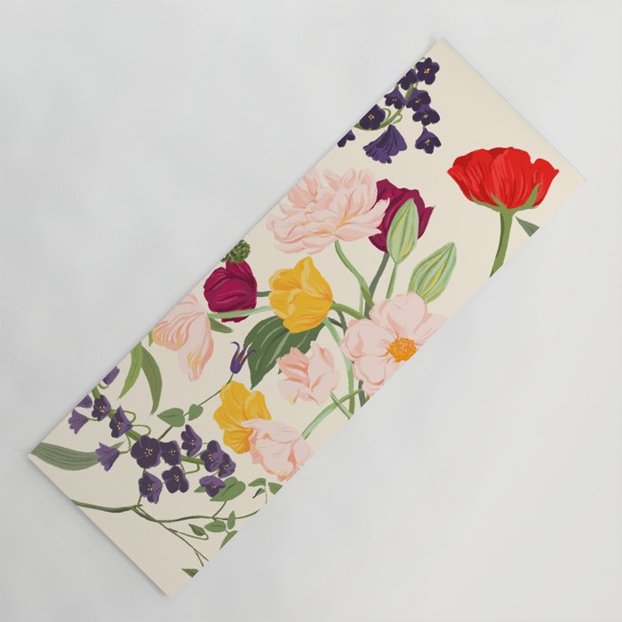 Poppy Garden Yoga Mat Gallery Image 1