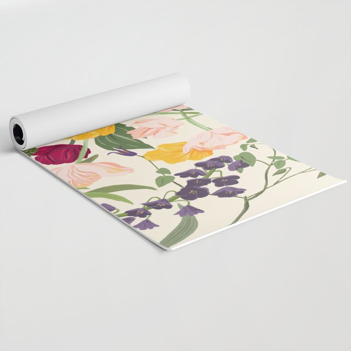 Poppy Garden Yoga Mat Gallery Image 2