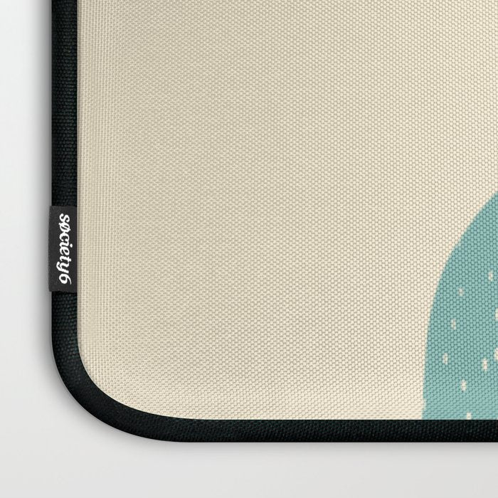 Modern Floral - Green Vase  Laptop Sleeve Gallery Image 3