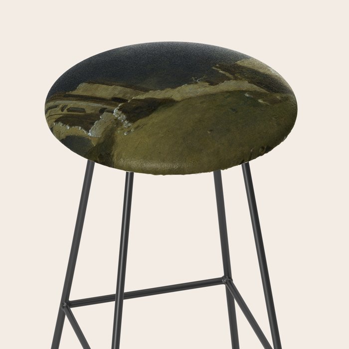 Corfe Castle, Dorset by John Inigo Richards Antique Oil Painting  Stool Gallery Image 2