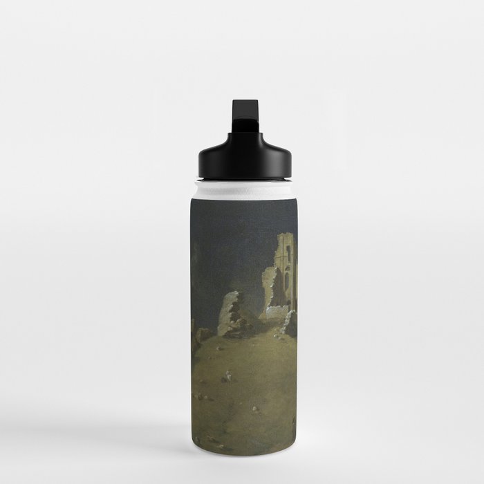 Corfe Castle, Dorset by John Inigo Richards Antique Oil Painting  Water Bottle Gallery Image 3