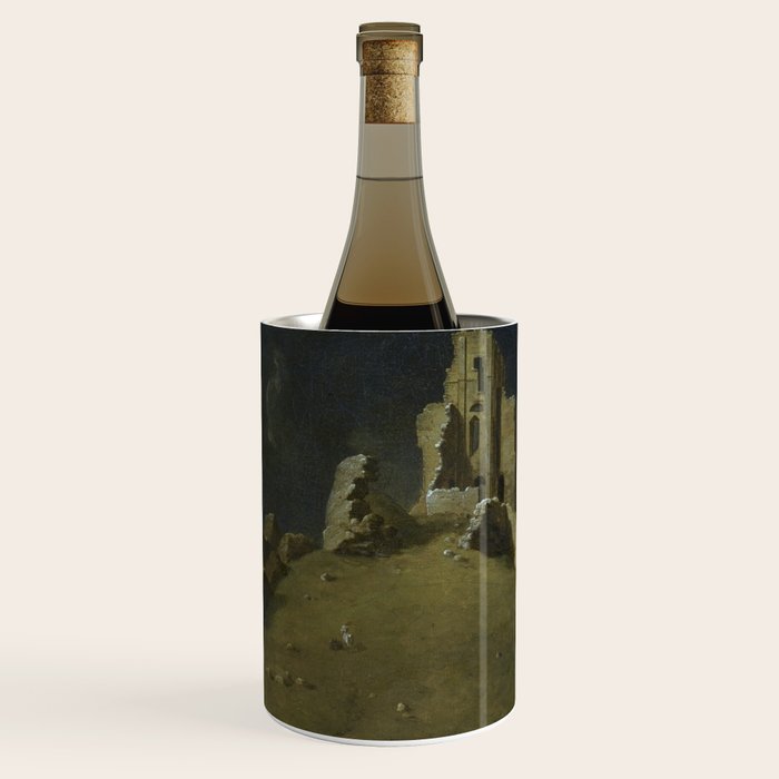 Corfe Castle, Dorset by John Inigo Richards Antique Oil Painting  Wine Chiller Gallery Image 2