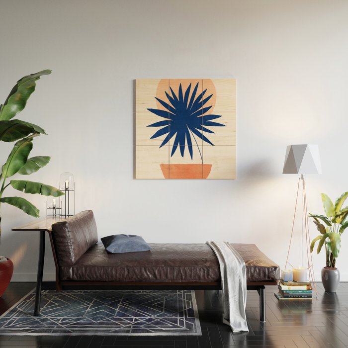 Islands in The Sun / Abstract Shapes Wood Wall Art Gallery Image 2