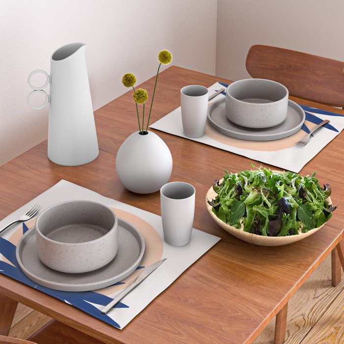 Islands in The Sun / Abstract Shapes Placemat Gallery Image 2