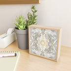 Metatron's Cube in lotus Sacred Geometry  Mini Art Print Gallery Image 2