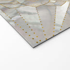 Metatron's Cube in lotus Sacred Geometry  Welcome Mat Gallery Image 2