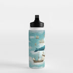 Ocean Meets Sky - from picture book Water Bottle Gallery Image 3