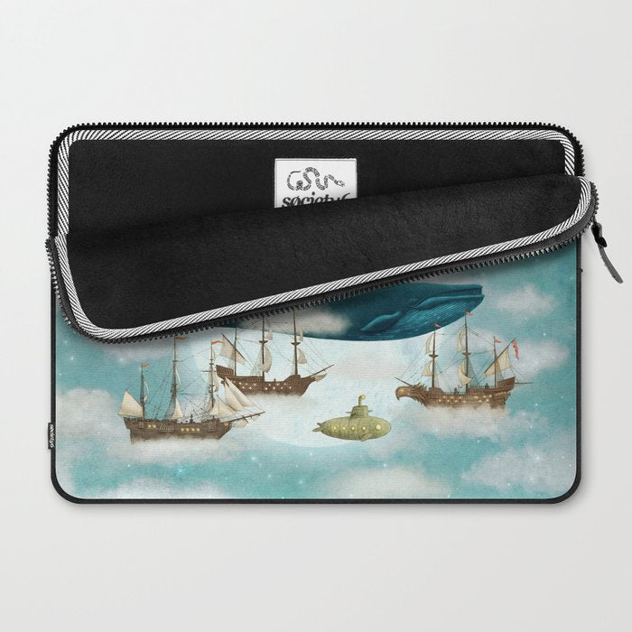 Ocean Meets Sky - from picture book Laptop Sleeve Gallery Image 2