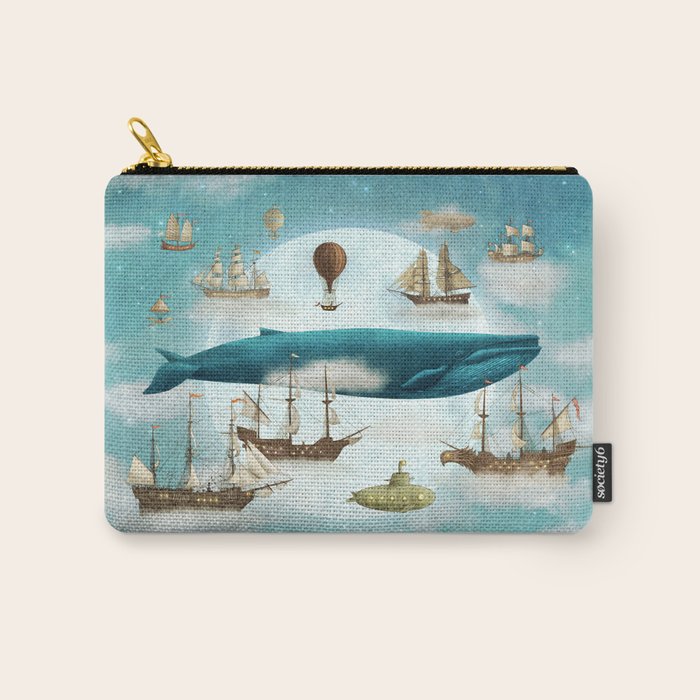 Ocean Meets Sky - from picture book Carry All Pouch Gallery Image 1