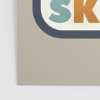 Spend The Day Skiing-Ski Badge Poster Gallery Image 3