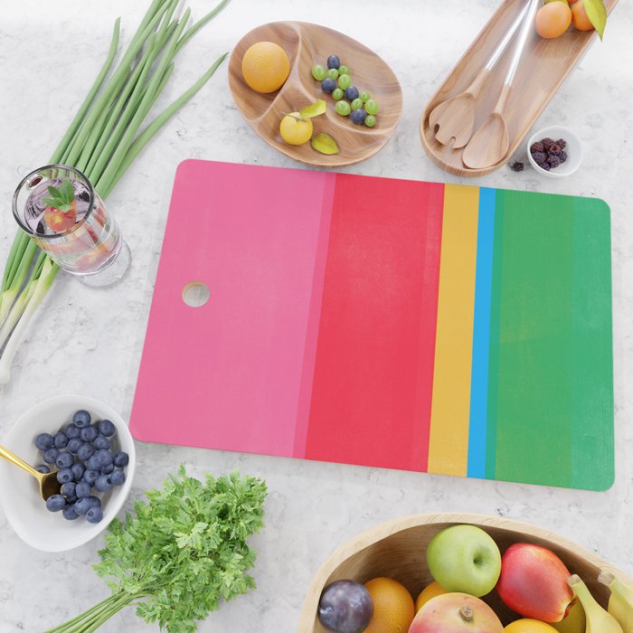 stripe study 47 Cutting Board Gallery Image 2