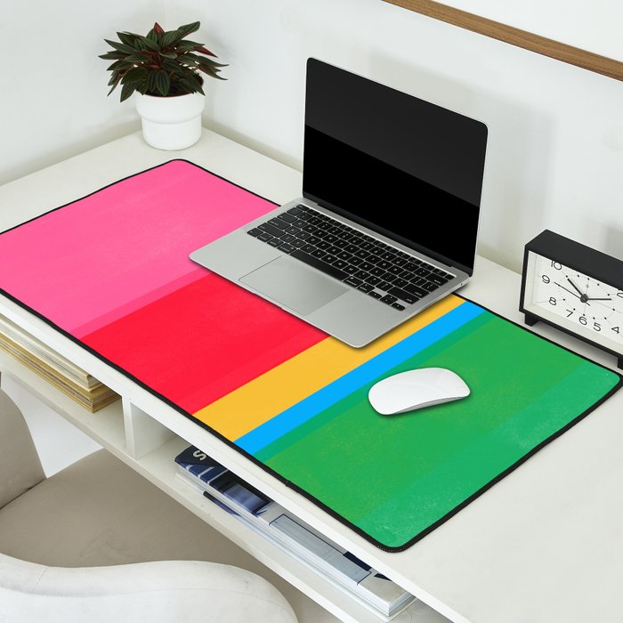stripe study 47 Desk Mat Gallery Image 2