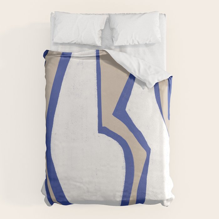 Contemporary Shape Objects Duvet Cover Gallery Image 1