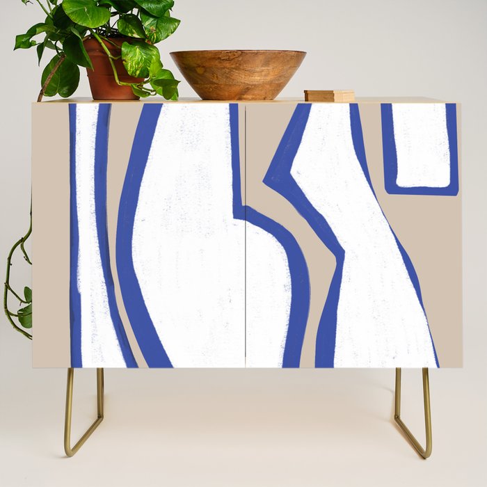 Contemporary Shape Objects Credenza Gallery Image 1