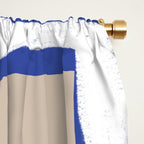 Contemporary Shape Objects Window Curtain Gallery Image 2