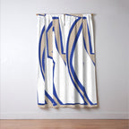 Contemporary Shape Objects Window Curtain Gallery Image 3