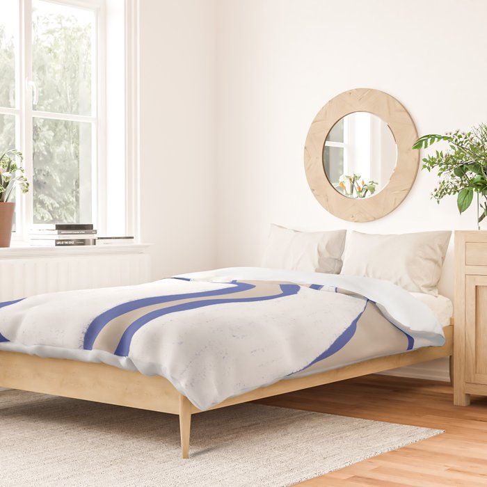 Contemporary Shape Objects Duvet Cover Gallery Image 2