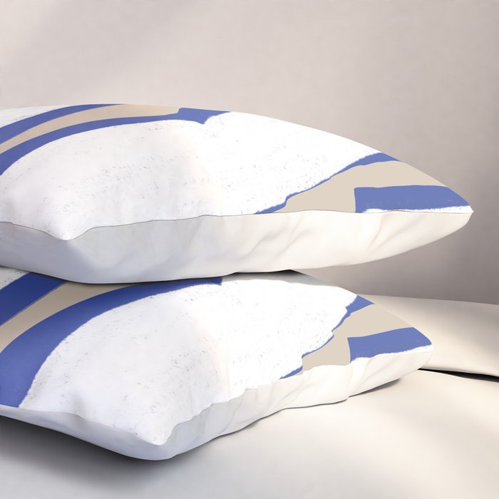 Contemporary Shape Objects Pillow Sham Gallery Image 3