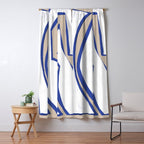 Contemporary Shape Objects Window Curtain Gallery Image 5