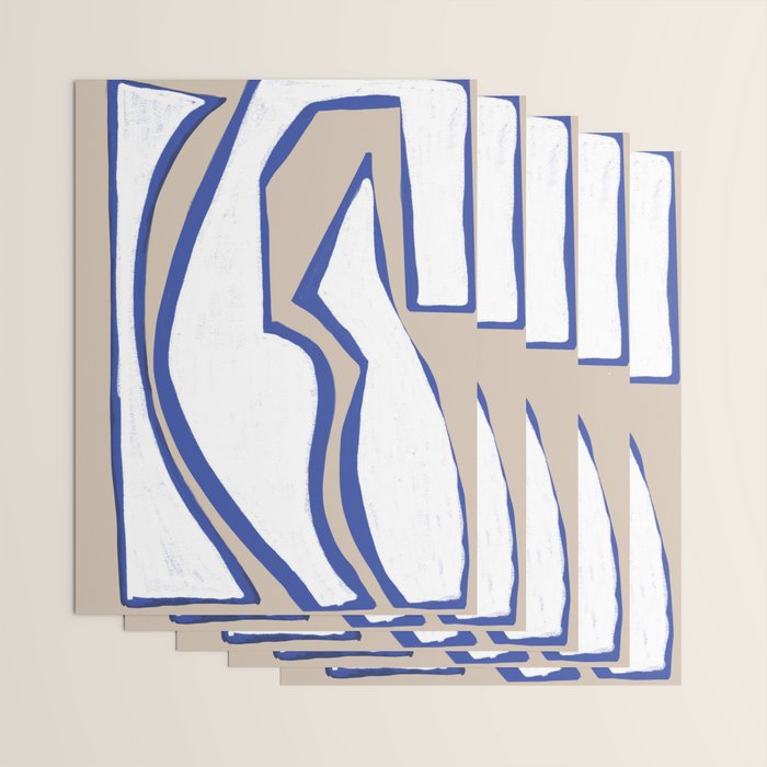 Contemporary Shape Objects Wrapping Paper Gallery Image 3