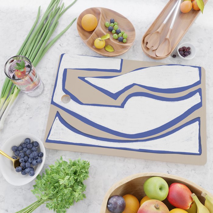 Contemporary Shape Objects Cutting Board Gallery Image 2