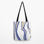 Contemporary Shape Objects Tote Bag Gallery Image 2