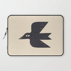 Minimal Blackbird No. 1 Laptop Sleeve Gallery Image 1