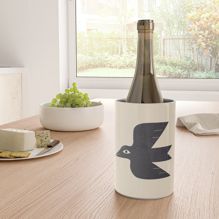 Minimal Blackbird No. 1 Wine Chiller Gallery Image 4