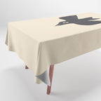 Minimal Blackbird No. 1 Tablecloth Gallery Image 1