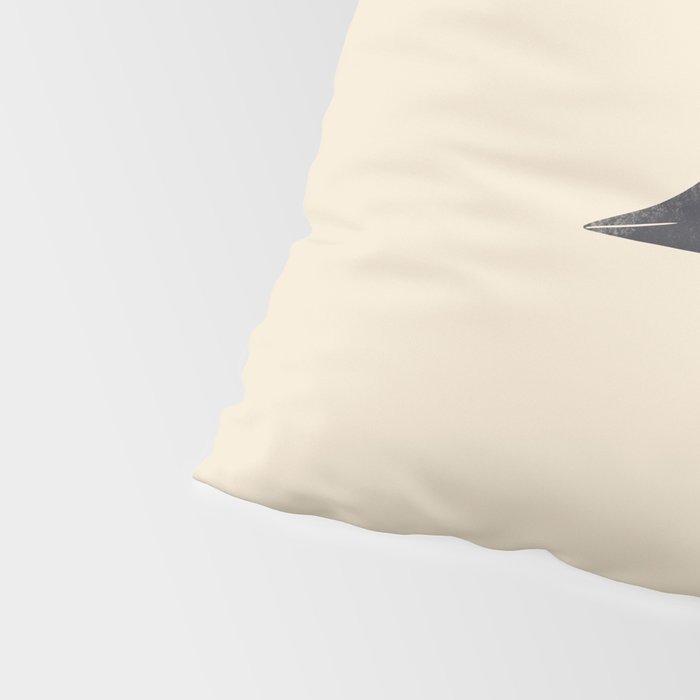 Minimal Blackbird No. 1 Pillow Sham Gallery Image 4