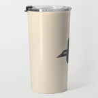 Minimal Blackbird No. 1 Travel Mug Gallery Image 3