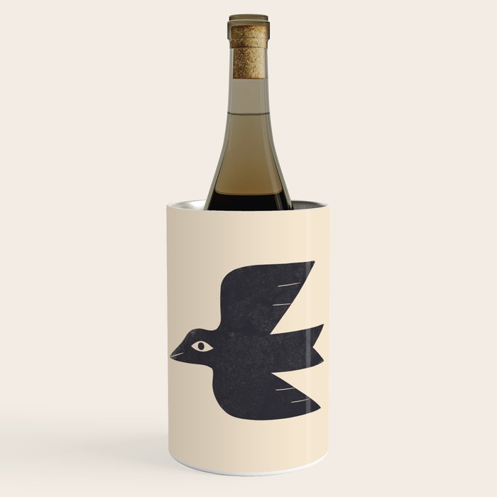 Minimal Blackbird No. 1 Wine Chiller Gallery Image 1