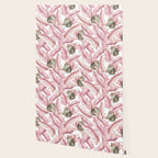 Tropical Banana Leaves, Watercolor Prints Wallpaper Gallery Image 2