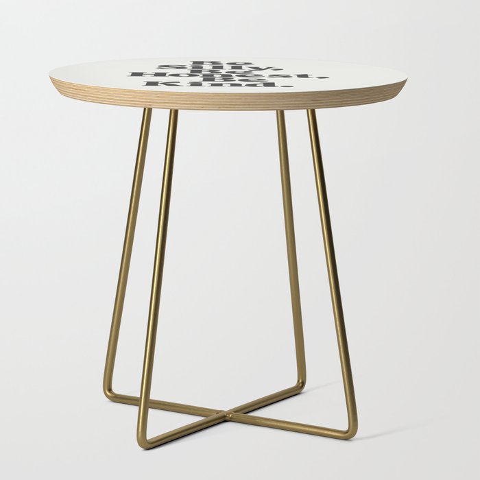 Be Silly Be Honest Be Kind Side Table Gallery Image 1