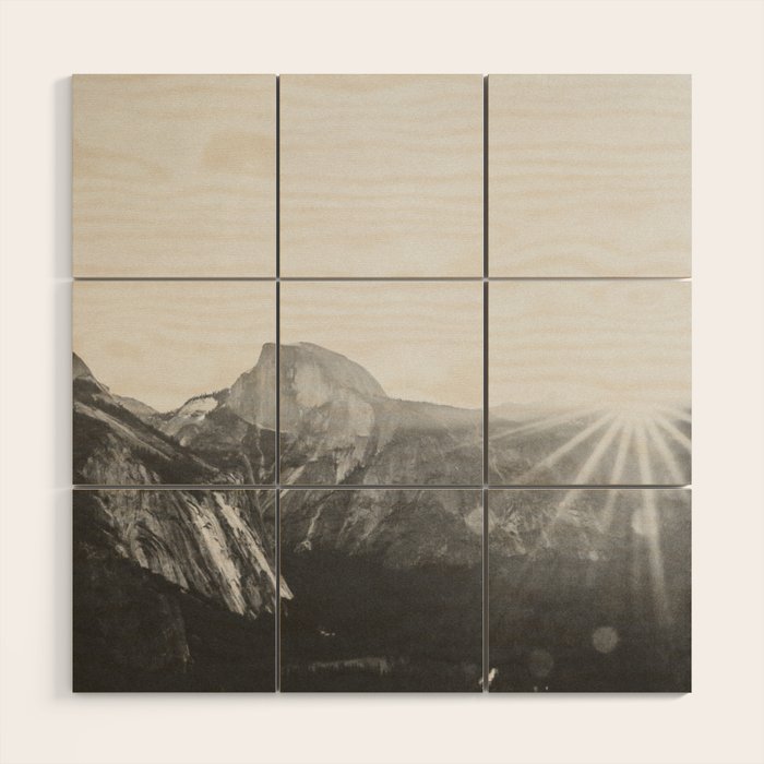 YOSEMITE / California Wood Wall Art Gallery Image 1