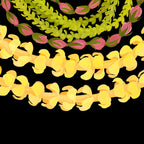 Lei Drape Puakenikeni Palaka Lokelani on black Coffee Mug Gallery Image 2