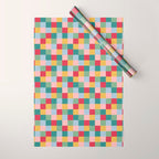 Bold Colorful Checks Pattern - Small XXII Wrapping Paper Gallery Image 1